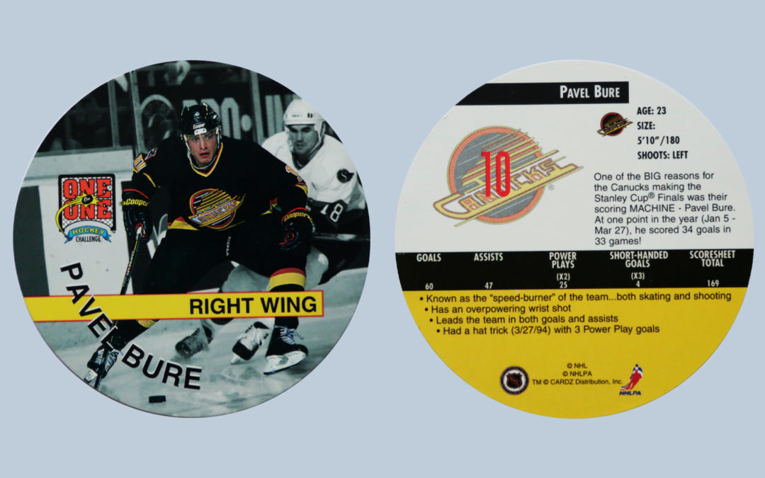 1994-95 Cardz One on One Disc # 10