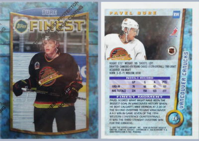 94-95 Feer Ultra Hockey New York City All-star Game Pavel Bure -  Sweden